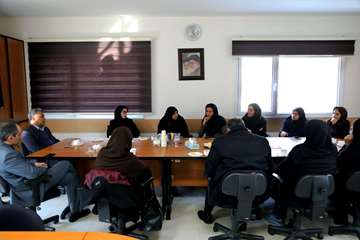 مراسم تکریم و معارفه سرپرست کتابخانه